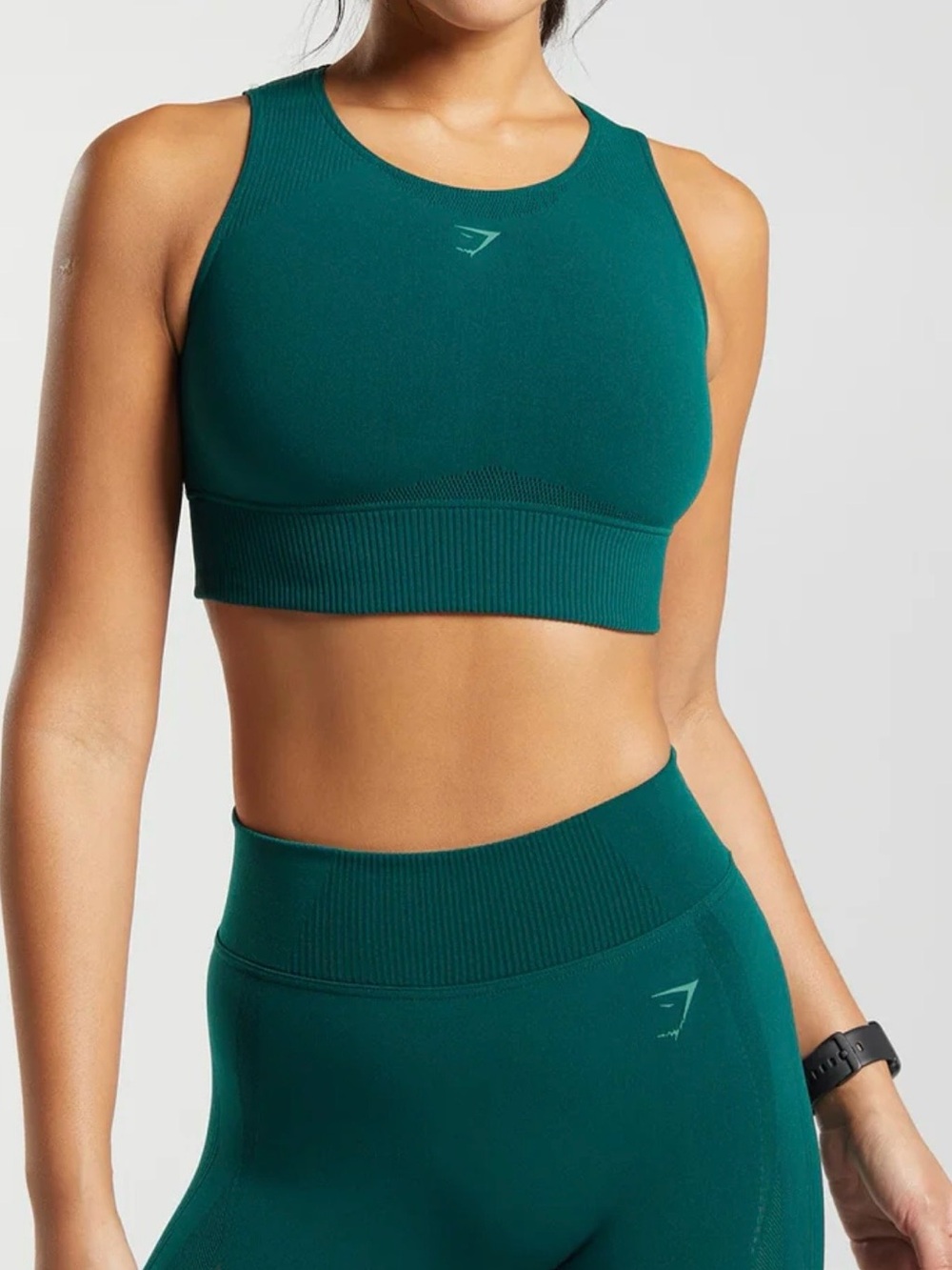 Gymshark WARP KNIT CROP TOP